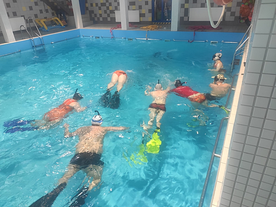 Hokej pod wodą Walenie Siemianowice Śląskie Trening 4 III 2023. Koniec Walenia czyli Amatorska Liga Hokeja Pod Wodą